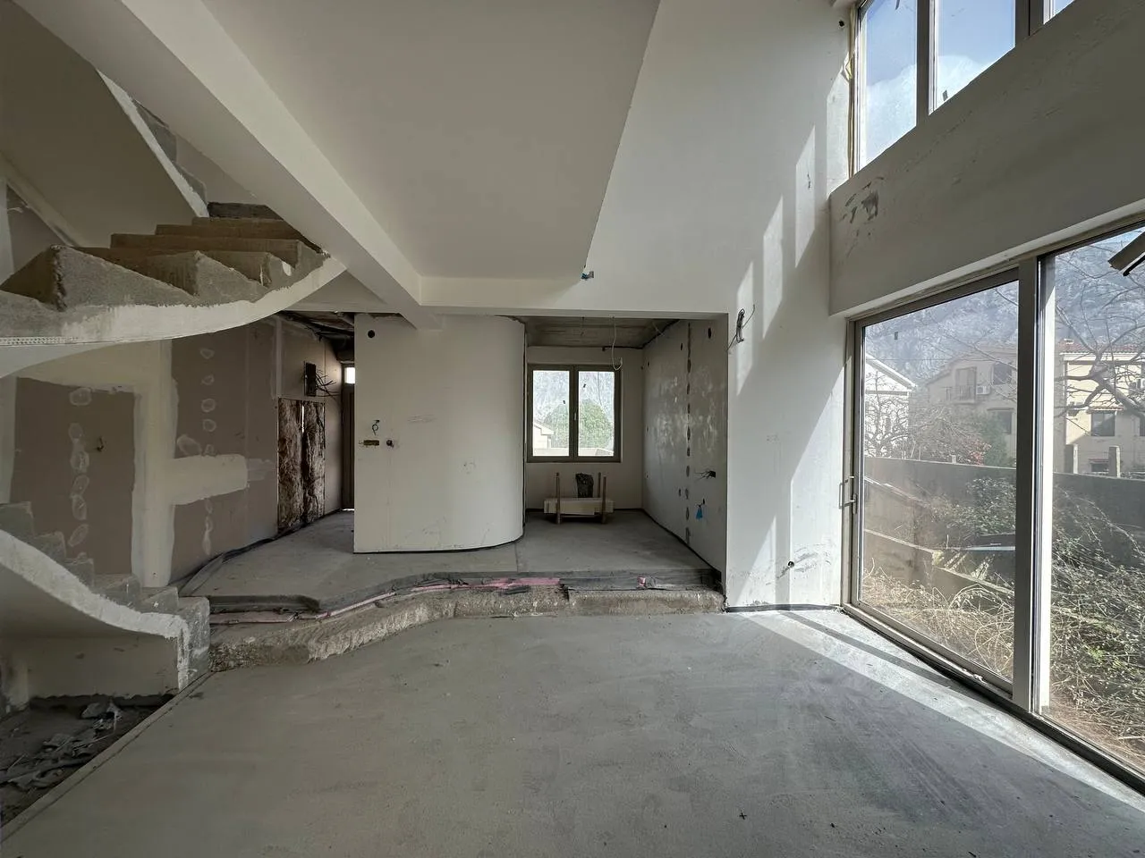 Three-storey house with a view of  the Bay of Kotor
